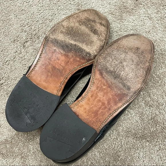 JOSEPH CHEANEY Black Leather Oxford Dress Shoes size 11 - Picture 14 of 15